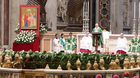 El papa Francisco inauguró el Sínodo de los Obispos sobre la Familia