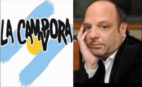 Baby Etchecopar Discusion con militante de La Campora