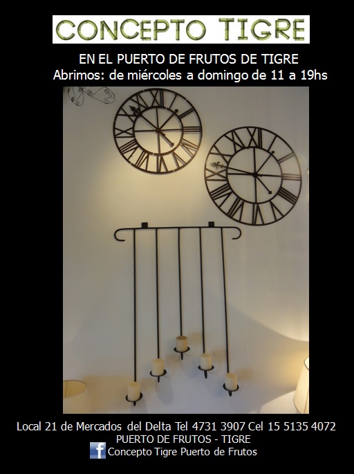 Abrimos de Miércoles a Domingo de 10 a 19 hs