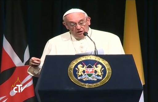 El Papa en Kenia: “Violencia, conflictos y terrorismo nacen de la pobreza y la frustración”
