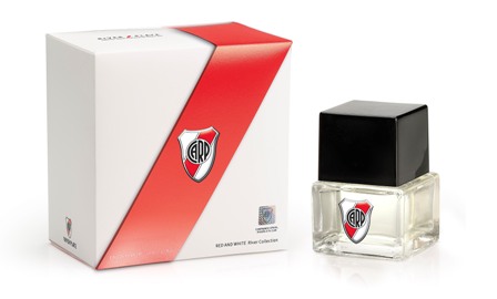 Nueva línea de productos River Plate: la fragancia del más grande