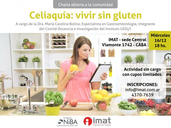CHARLA | Celiaquía: vivir sin gluten