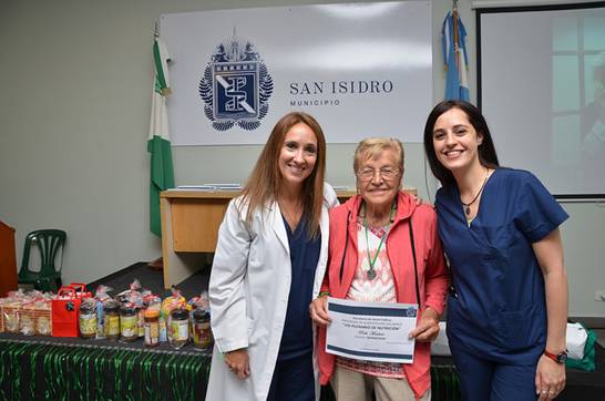 San Isidro: Premiaron a los pacientes del Programa Alimentación Saludable 