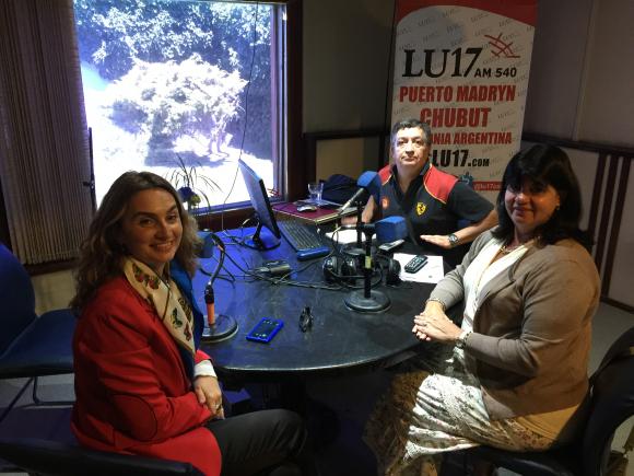 ENTREVISTA EN LA RADIO LU7 DE PUERTO MADRYN