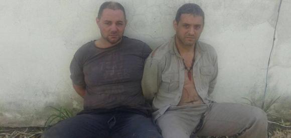 Víctor Schillaci y Cristian Lanatta frente al juez Torres