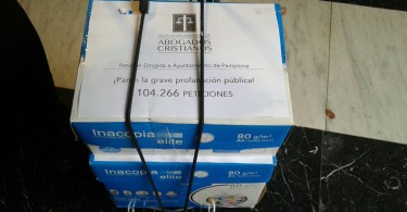 Exposición sacrílega en Pamplona: Juez ve indicios de delito y abre diligencias previas