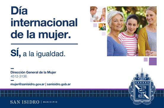 SAN ISIDRO | Conmemoran el Día Internacional de la Mujer con varias actividades