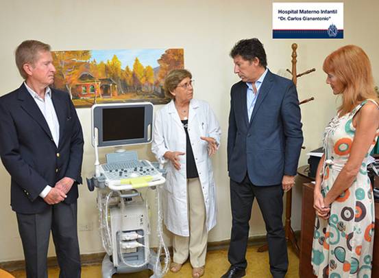 SI: El Materno Infantil sumó un ecógrafo doppler