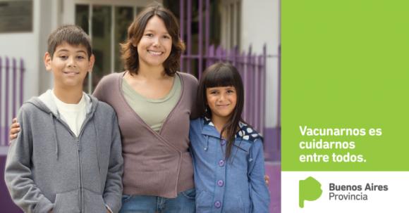 Provincia Bs. As. | Plan de vacunación gratuito para niños en edad escolar y embarazadas