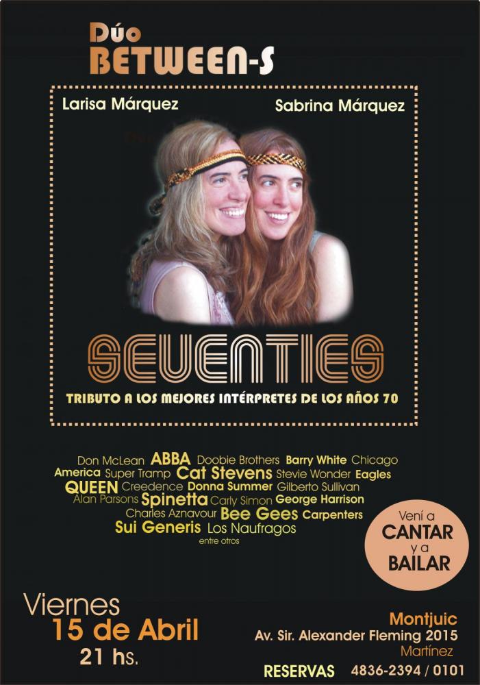 Dúo Between´s /SEVENTIES Show tributo años 70