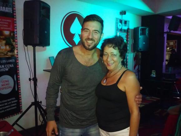 FOTOS SHOW GUSTAVO SANTILLAN EN ¨BINGO ZARATE¨