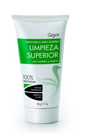 Gigot Cosméticos presenta su nueva mascarilla facial Limpieza Superior