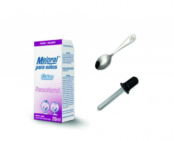 Retiran del mercado un lote de Mejoral para niños (gotas)
