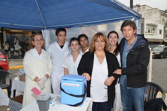 San Isidro: Comenzó la campaña de vacunación 