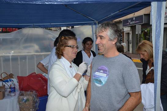 SAN ISIDRO: Campaña de vacunación gratuita en vía pública