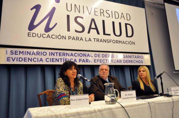 Presentaron la primera red argentina en derecho sanitario