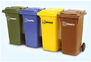 Contenedores plásticos