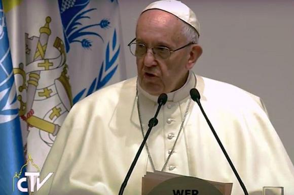 El Papa en el Programa Mundial de Alimentos (ONU): ¨La miseria tiene un rostro, no es un dato más¨