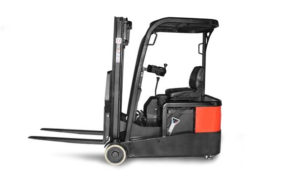 Autoelevador tipo triciclo Serie Mini de 0.5/0.8/1.0 y 1.2 ton (video)