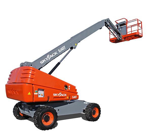 Brazo Telescópico diesel de 24 metros de trabajo