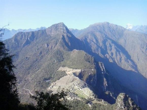 Victor Madera en Machu Pichu