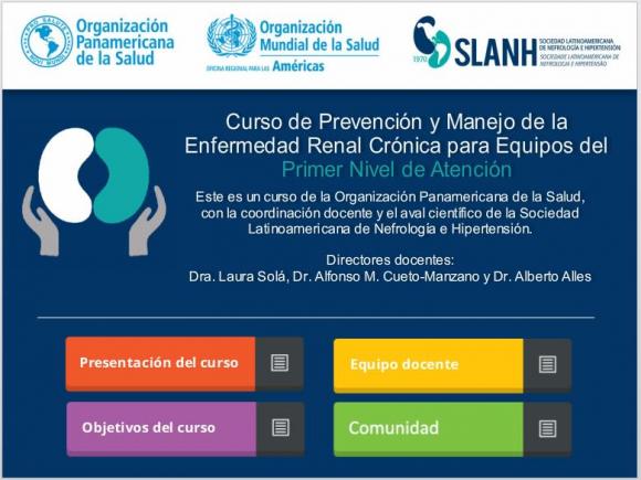 Curso: Prevención y Manejo de Enfermedad Renal Crónica