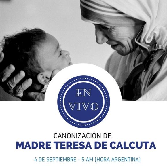 EN VIVO: Canonización de la Madre Teresa de Calcuta