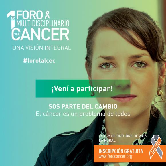 Foro de LALCEC sobre los aspectos NO MÉDICOS del cáncer 