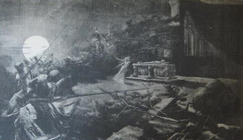 El desafío y la caza de montería en la noche de difuntos becqueriana