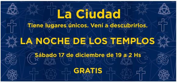 LLEGA LA NOCHE DE LOS TEMPLOS
