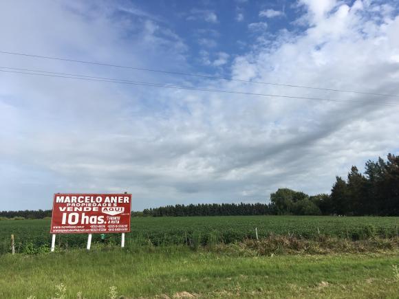 ¨CAMPO 10 HA. CON FRENTE A RUTA 192 - CAPILLA DEL SEÑOR