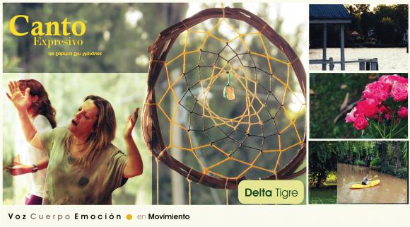 18/2 Jornada de CANTO EXPRESIVO® en el Delta Tigre