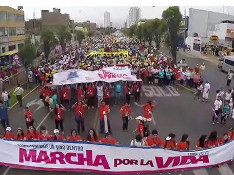 Marcha por la Vida - Lima 2015