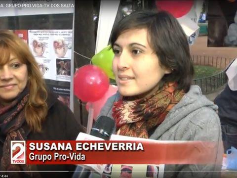 A FAVOR DE LA VIDA: GRUPO PRO VIDA-TV DOS SALTA