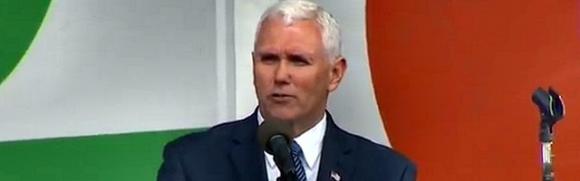 Mike Pence, Vicepresidente de los Estados Unidos en la Marcha por la Vida