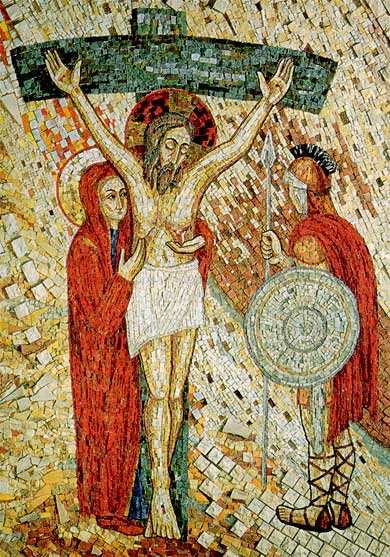 Abril. Santa María junto a la Cruz