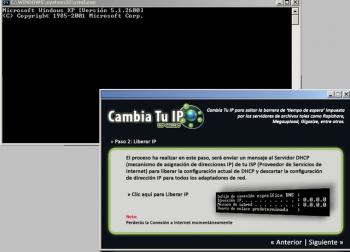 Cambia la ip y burlate de rapidshare y megaupload y todo en 1 minuto!!!!
