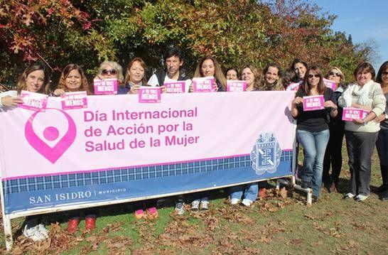 San Isidro adhiere al Día Internacional de Acción por la Salud de la Mujer
