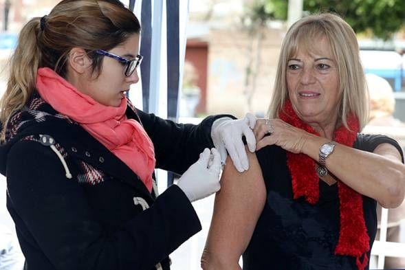 San Isidro: Los vecinos se vacunaron gratuitamente contra la gripe