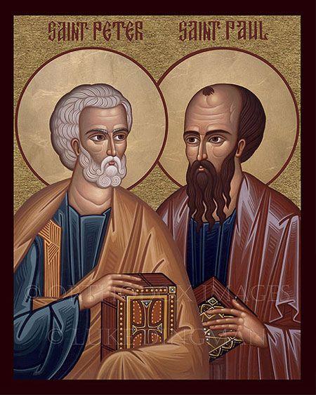 29 de Junio: Solemnidad San Pedro y San Pablo