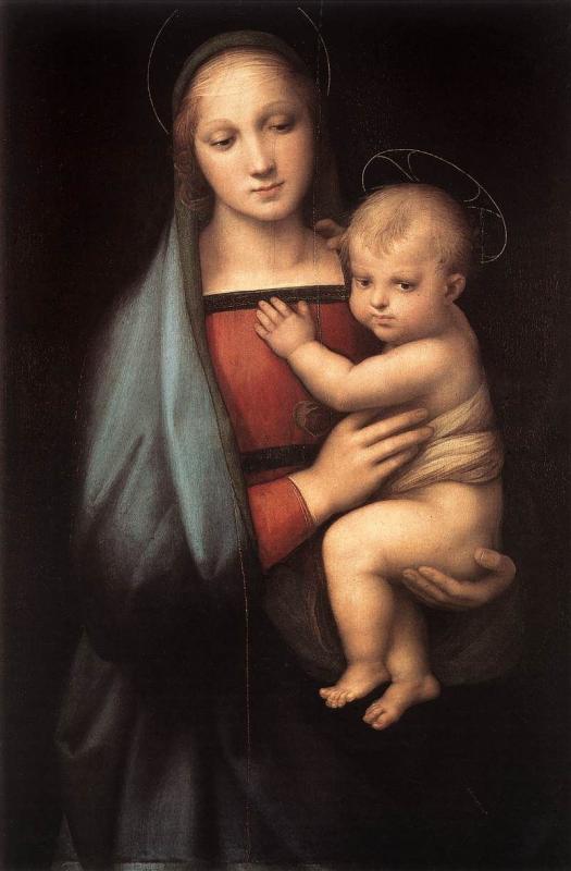 Madonnna del Gran Duca, protectora de Hijos del Corazón Inmaculado de María