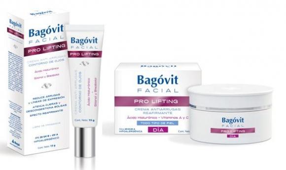La línea Bagovit Facial Prolifting presenta: Crema Día-todo tipo de Piel & Contorno de Ojos