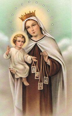 16 de Julio: Nuestra Señora del Carmen