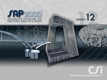 Sap2000 en su versión 12,