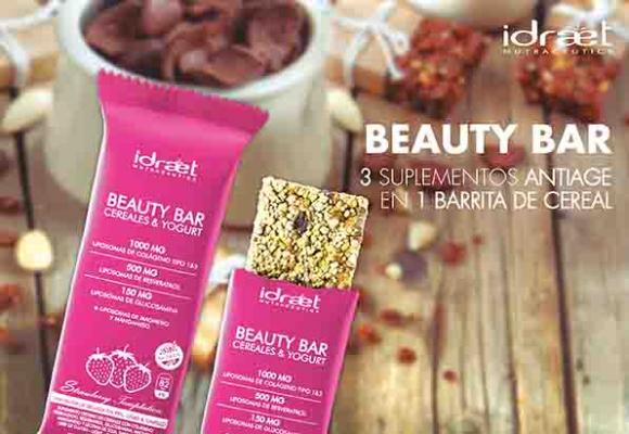 Idraet presenta la primera Barrita de Cereal Antiage 