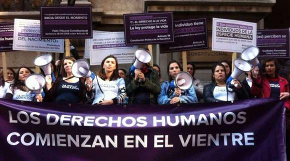 Decenas de organizaciones civiles, universidades y políticos chilenos demuestran la inconstitucionalidad del proyecto de aborto del Gobierno Bachelet