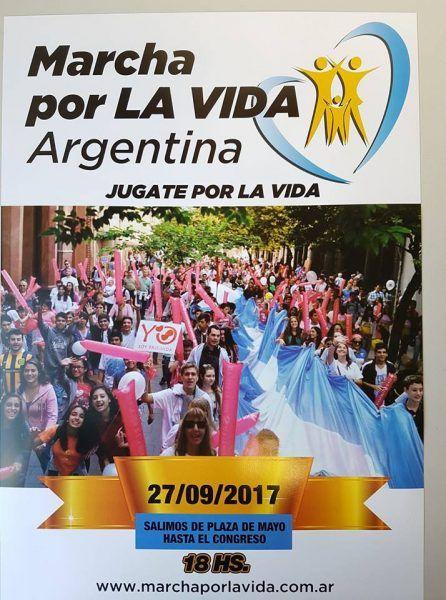 27 de Septiembre: Marcha por LA VIDA Argentina