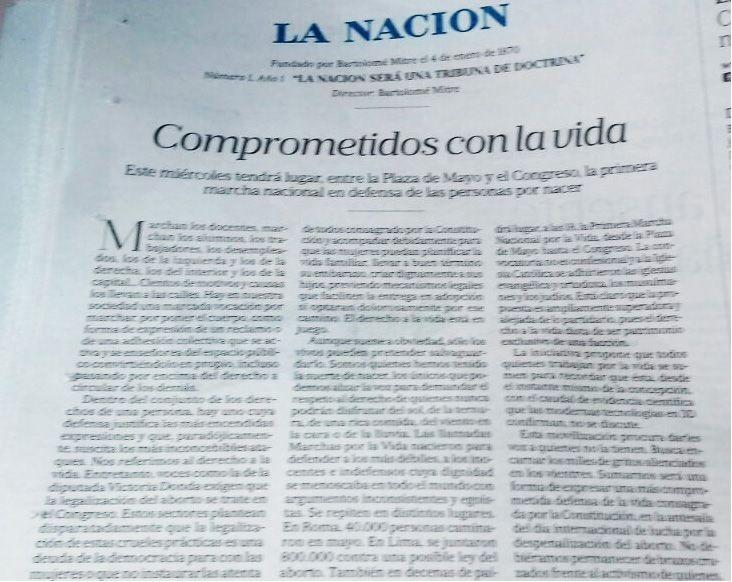 Comprometidos con la vida