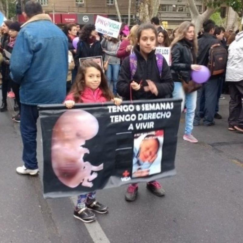 Sanjuaninos marcharon contra el aborto