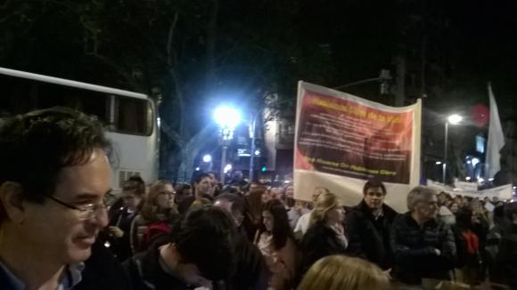 Clamor a favor del Niño por Nacer frente al Congreso Nacional